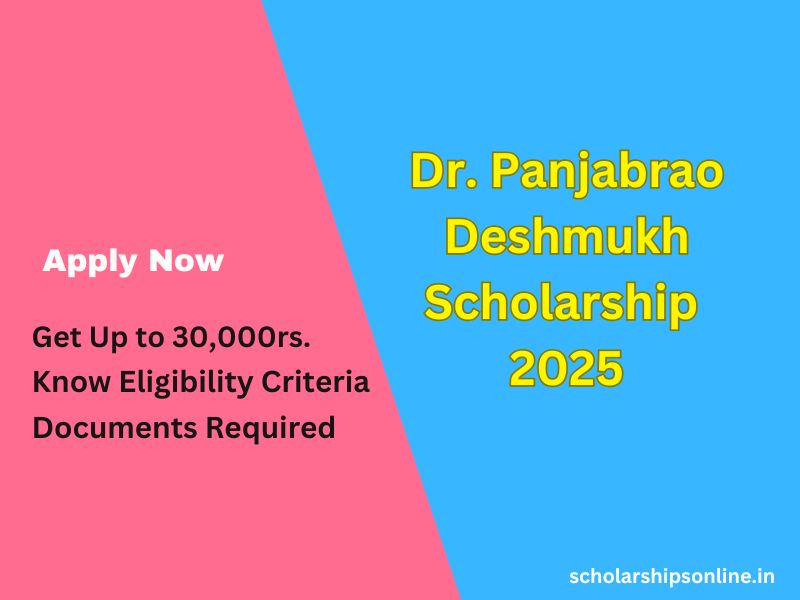 Dr. Panjabrao Deshmukh Scholarship