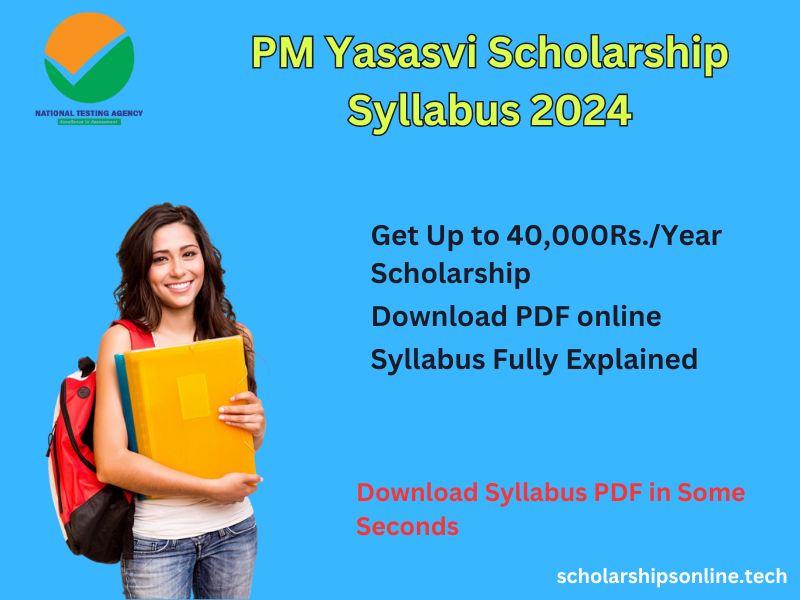 PM Yasasvi Scholarship Syllabus 2024: PDF Download Online