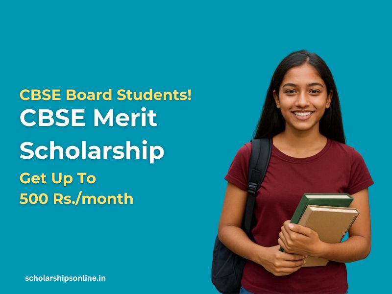 CBSE Merit Scholarship Scheme For Single Girl Child