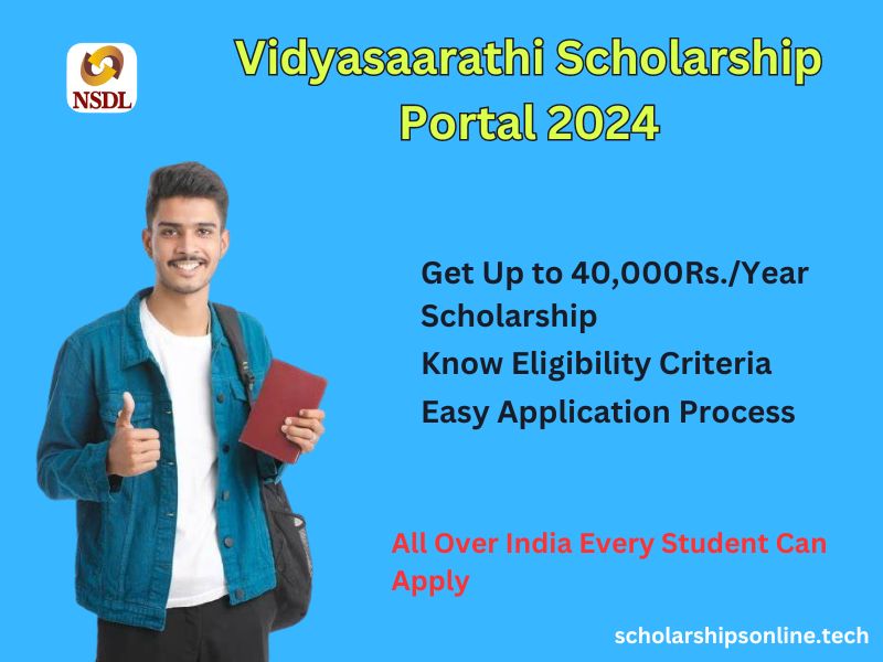 Vidyasaarathi Scholarship Portal 2024-25: Application Process, Eligibility, Status